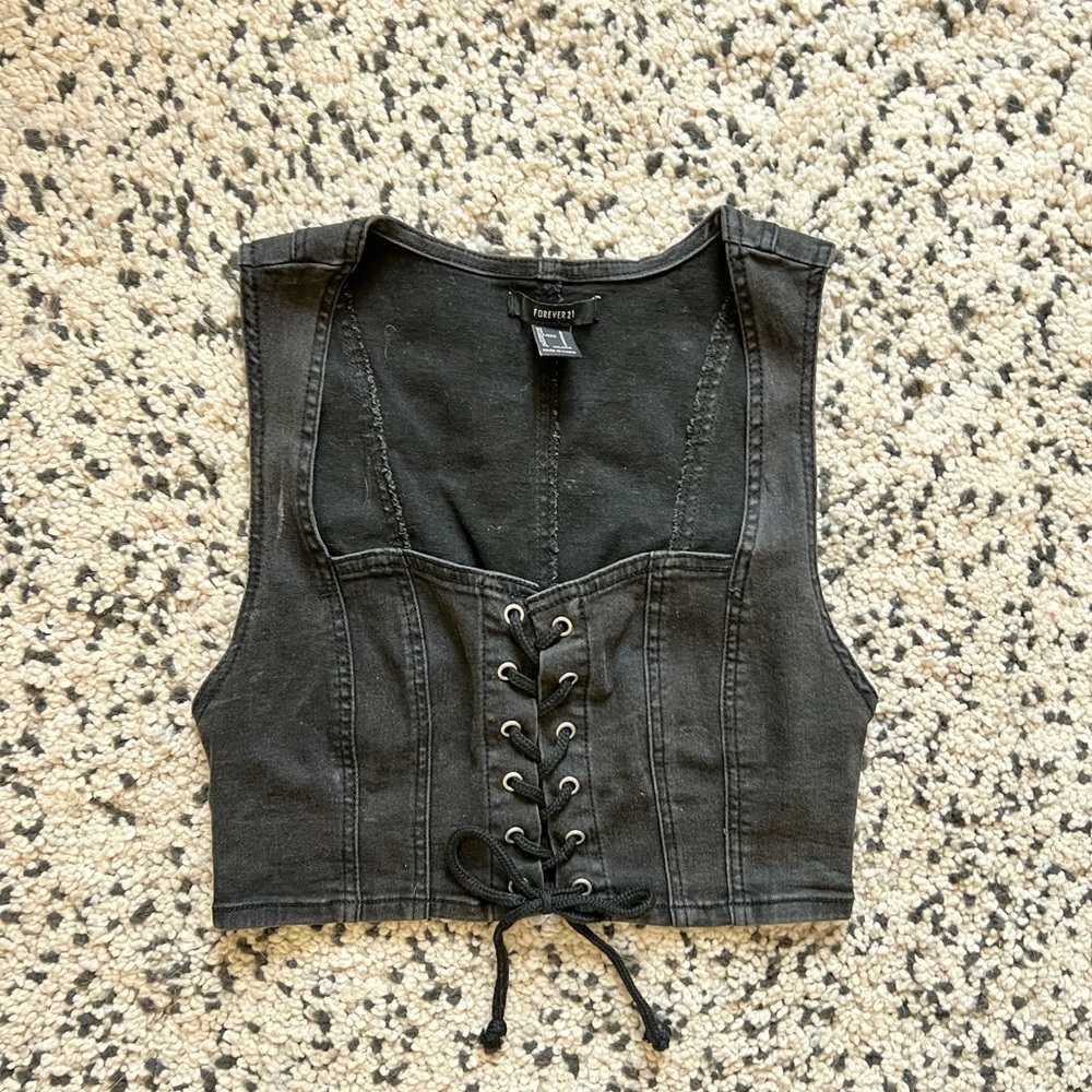 Dark Denim Top
